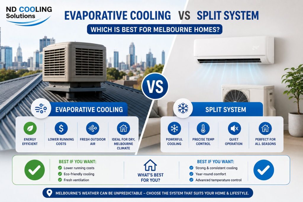 Evaporative Cooling Vs Split System