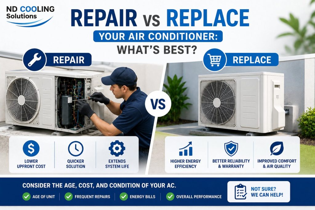 Repair vs Replace Your Air Conditioner What’s Best